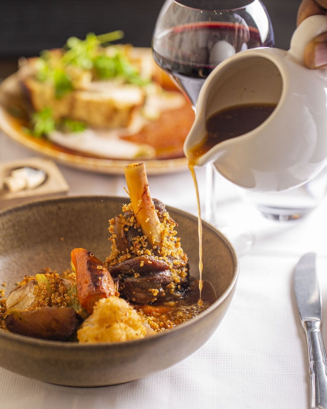 Agneau quinoa